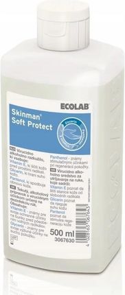 Ecolab Skinman Soft Protect Ff Dezynfekcja Rąk+Vit E 0,5L