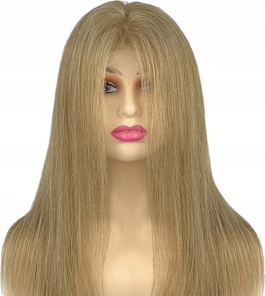 Sparibo Włosy Naturalne Europejskie Podatne Peruka Blond Full Lace Front 50 Cm