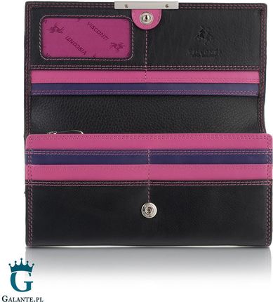 Duży portfel damski z RFID Visconti R-11