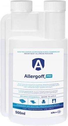Allergoff Pro 500 Ml Szybka Neutralizacja Alergenów Kurzu Domowego