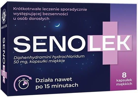 Senolek50mg,8kaps.miękkich