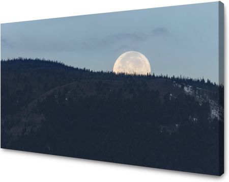 Mpink Obraz Na Płótnie Natura Wschodzący Księżyc 70X50 Cm 1728