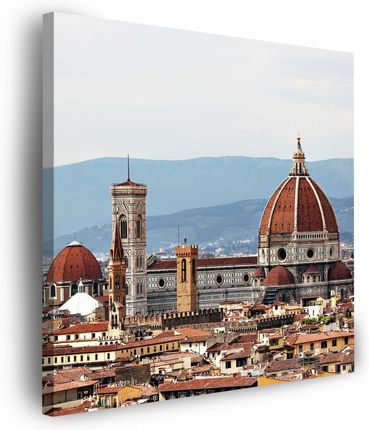 Mpink Obraz Na Płótnie Architektura Florencja 80X80 Cm 6340