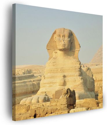 Mpink Obraz Na Płótnie Architektura Egipt Sfinks 50X50 Cm 6521