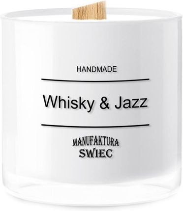Manufaktura Świec Whisky & Jazz. Świeca Zapachowa Sojowa 221