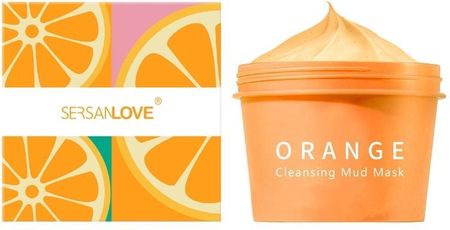 Sersanlove Cleansing Mud Maseczka Orange 100G Pomarańczowa Oczyszczająca Maseczka Z Glinką
