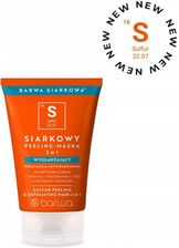 Zdjęcie Barwa Siarkowa Siarkowy Peeling Maseczka Wygładzający 2W1 120Ml - Płoty