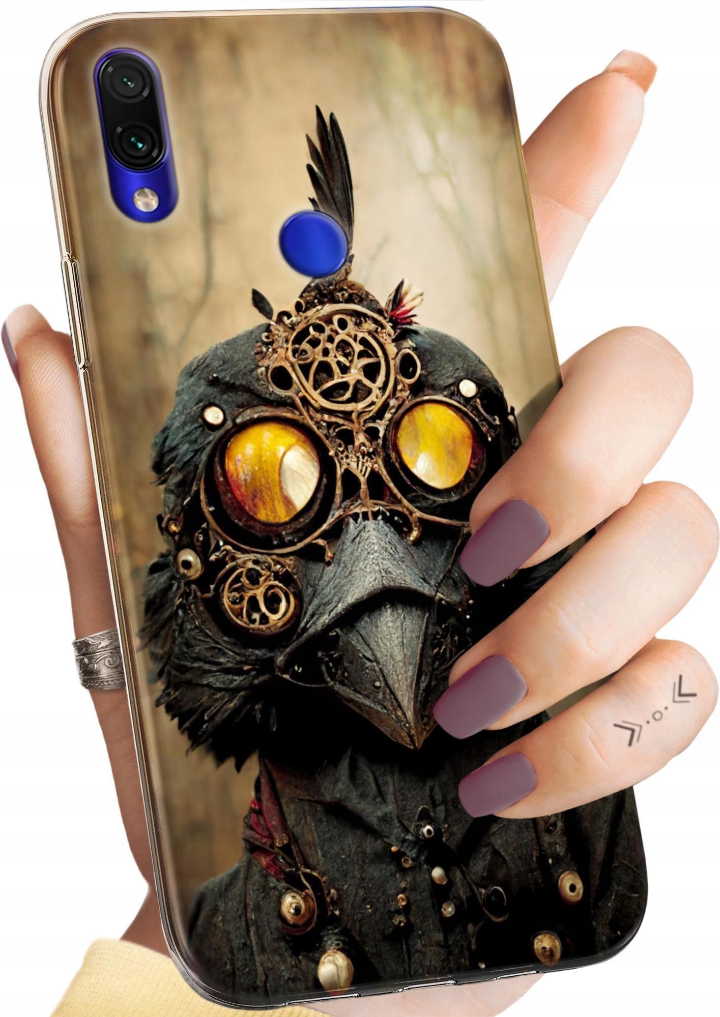 Hello Case Etui Do Xiaomi Redmi Note 7 / Pro Wzory Steampunk Maszyny ...