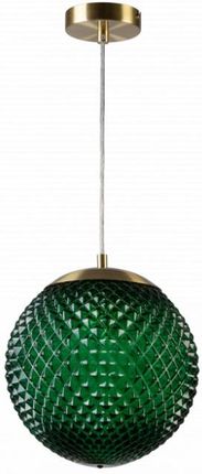 Lampa wisząca Glamour zielony złoty Muno OS-MUNO2-26-DEC