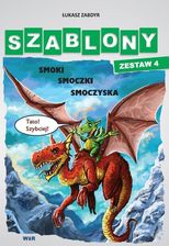 Zdjęcie Szablony - Zestaw 4 Smoki, Smoczki, Smoczyska - Piaski