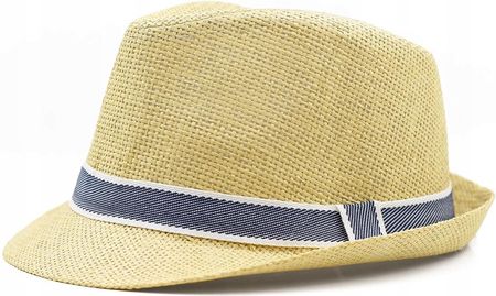 Letni kapelusz męski beżowy Trilby 18 Pako Jeans