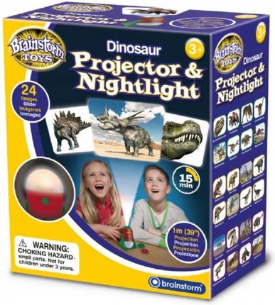 Projektor Slajdów Lampka Nocna Dinozaury Rzutnik