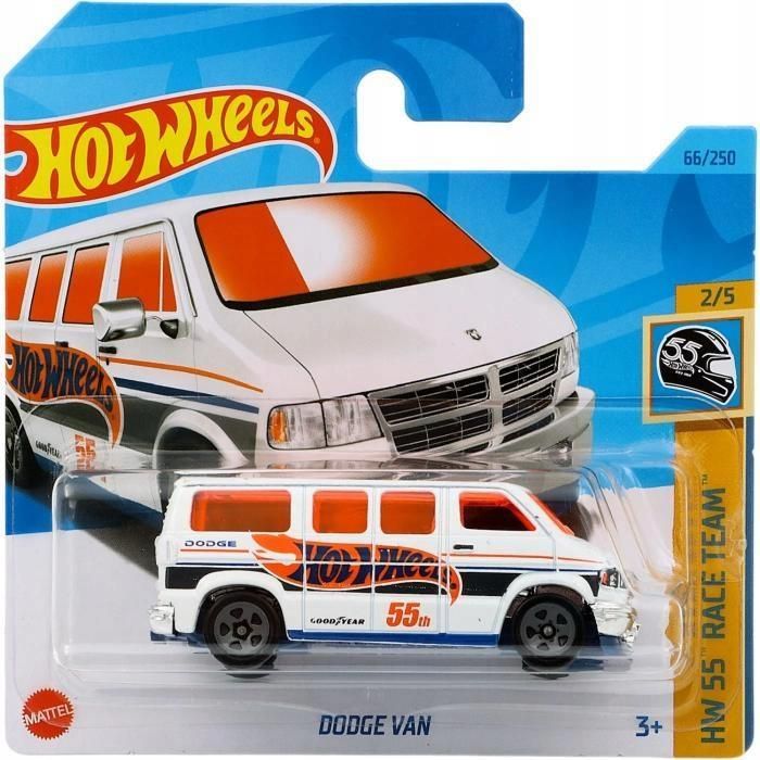 Hot Wheels Dodge Van Hw 55 Race Team 2/5 HKK28 - Ceny i