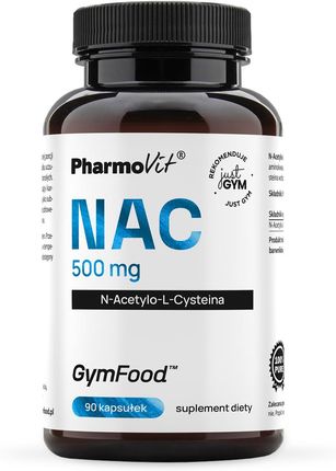 Pharmovit NAC 500mg N-Acetylo-L-Cysteina 90 kaps