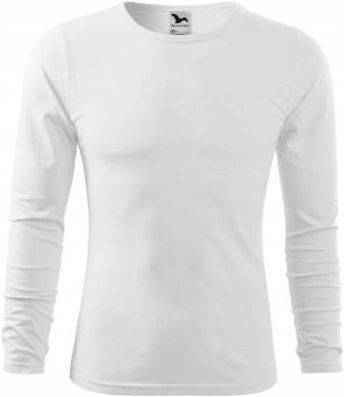 Koszulka męska z długimi rękawami Slim-Fit Bawełna T-Shirt Malfini 119 S