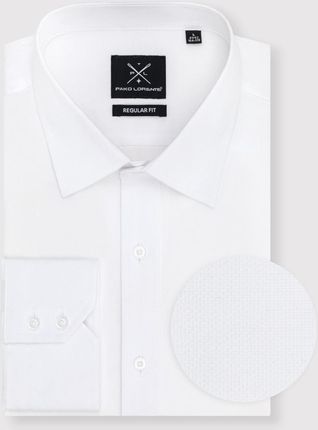 Biała klasyczna koszula męska Regular Fit Pako Lorente 44/164-170
