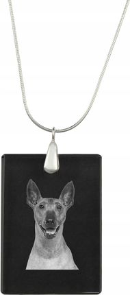 Artdog Nagi Pies Meksykański Kryształowy Naszyjnik Z Psem