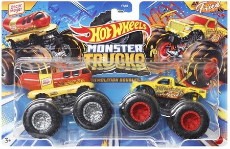 Hot Wheels Monster Trucks Oscar Mayer Vs All Fried Up HWN64