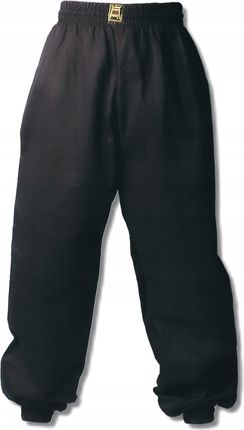 Spodnie Treningowe Kung-Fu Czarne 170 Bawełna 100%