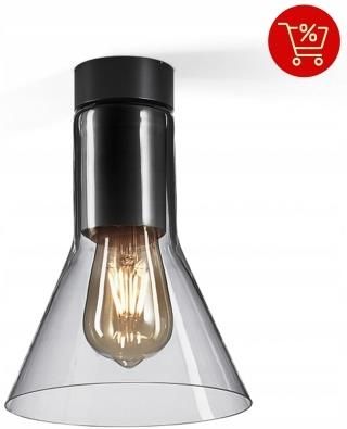 Lampa sufitowa Modern Glass Flared Sp E27 natynkow