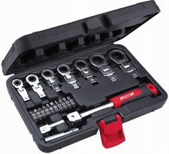 Zdjęcie Dedra Zestaw Kluczy Łamanych Kątowych Przegubowych 9-19Mm - Stęszew