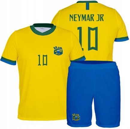 Brazylia Neymar Strój Komplet Rozm. 122