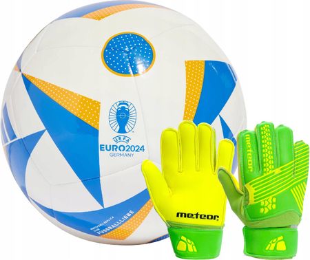 Piłka Nożna adidas Mistrzostwa Euro 2024 Rękawice Bramkarskie Meteor R. 6