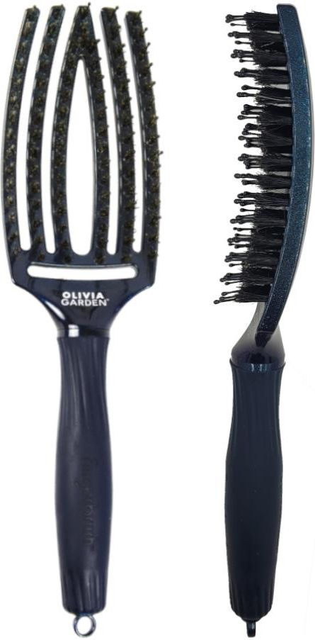 OLIVIA GARDEN FINGERBRUSH COMBO MEDIUM BLUE SAPHIR