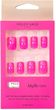 Peggy Sage, zestaw sztucznych 24 paznokci Idyllic nails bright pink