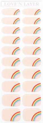 Love'N Layer Proud Rainbow Semi Transparent Multi Color