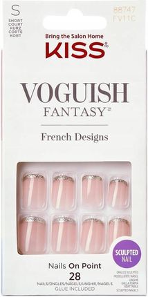 Kiss Sztuczne Paznokcie Voguish Fantasy French S