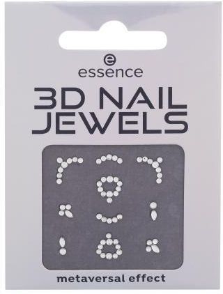 Essence 3D Nail Jewels 02 Mirror Universe Samoprzylepne Kryształki Do Paznokci 1 Opakowanie