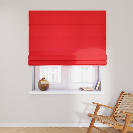Dekoria Roleta Rzymska Capri Czerwony Loneta 120X160 Cm - zdjęcie 4