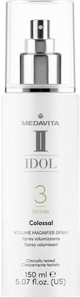 Medavita Idol Colossal Volume Magnifier Spray Spray Dodający Objętość O Średnim Utrwaleniu 150 ml