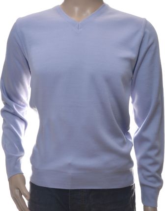 Elegancki klasyczny sweter męski wełniany XL