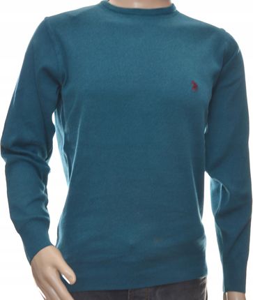 Sweter sweterek męski gładki 100% bawełna XXL 2XL