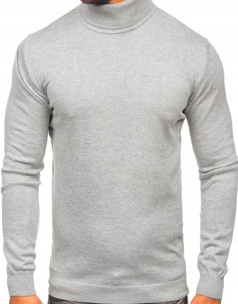 Sweter z golfem golf męski klasyczny elegancki XL