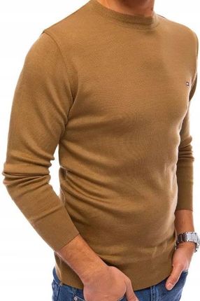 Turecki sweter męski pod szyję ze znaczkiem XL
