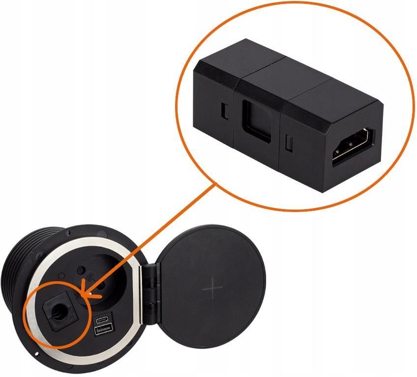 Sambo Box Gniazdo elektryczne Design Light Design Moduł Hdmi Do Gniazdka Sambo ...