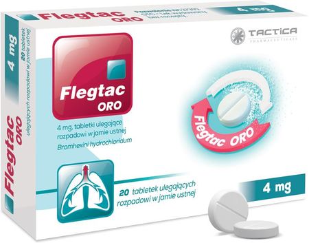 Flegtac ORO 4 mg 20 tabl.