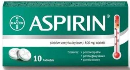 INPHARM Aspirin 500 mg 10 tabl.
