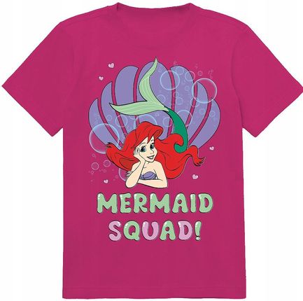 Koszulka Dziecięca T-shirt Dla Dziecka Arielka Mała Syrenka Ariel 116