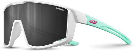 Okulary przeciwsłoneczne juniorskie Julbo Fury S -  biały/miętowy | Spectron cat 3