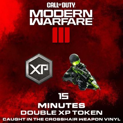 Call of Duty Modern Warfare III - Caught In The Crosshair Weapon Vinyl + 15 Minutes Double XP (PC/PSN/Xbox Live)