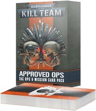 Zdjęcie Games Workshop Warhammer 40k Kill Team Approved Ops Tac Ops Mission Cards - Radzymin