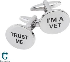 Zdjęcie Galante Spinki do mankietów Dla Weterynarza X2 BOCO028 - Reszel