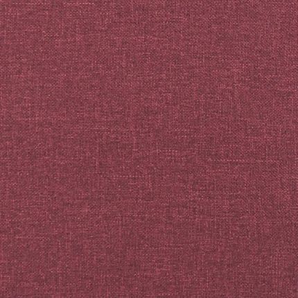 Vidaxl 3 Osobowa Sofa Z Poduszkami Bordowa 180 Cm Tkanina 3200796 - zdjęcie 5