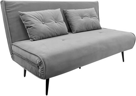 Kontrast Sofa Na Nóżkach Kanapa Rozkładana Evita 139X76 Szary 114876