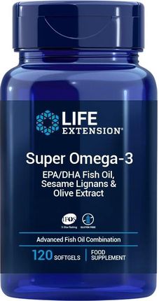 Life Extension Super Omega-3 EPA/DHA - 120 kapsułek