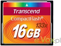 Zdjęcie Transcend 16GB 133x CompactFlash (16GCF133) - Alwernia
